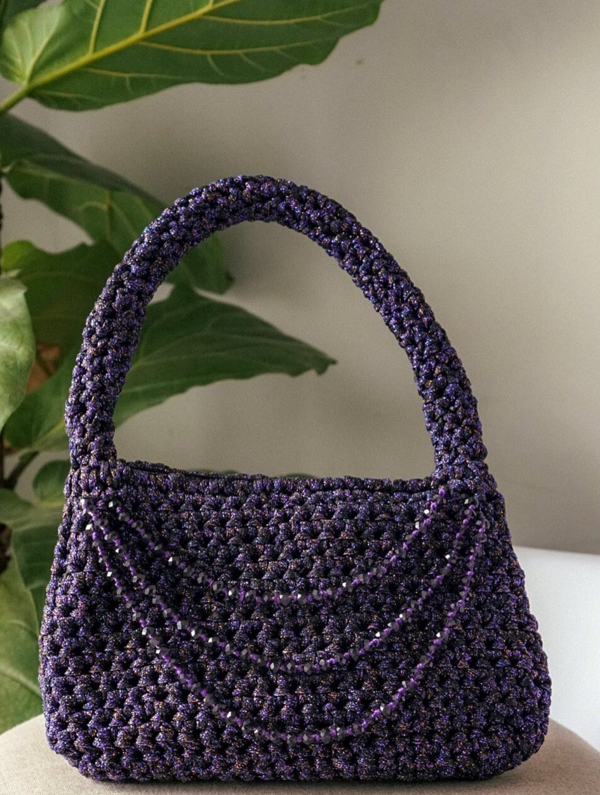 Bolsa Roxo Galáxia